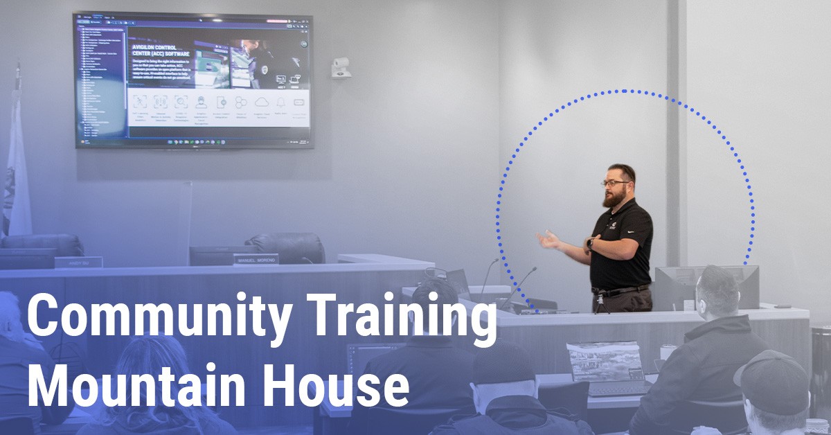 Edgeworth Conducts Security Training for the Mountain House Community